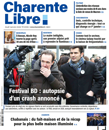 Charente Libre - 1er Janvier 2026