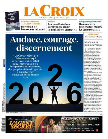 La Croix - 2 Janvier 2026
