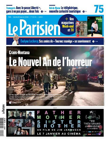 Le Parisien - 2 Janvier 2026