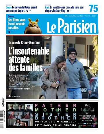 Le Parisien - 3 Janvier 2026