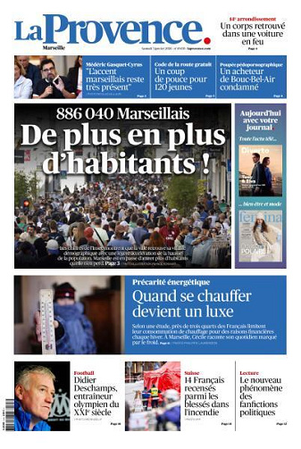 La Provence - 3 Janvier 2026
