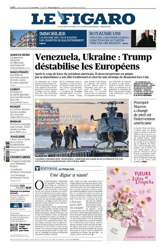 Le Figaro du Mardi 6 Janvier 2026