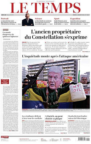 Le Temps - 6 Janvier 2026