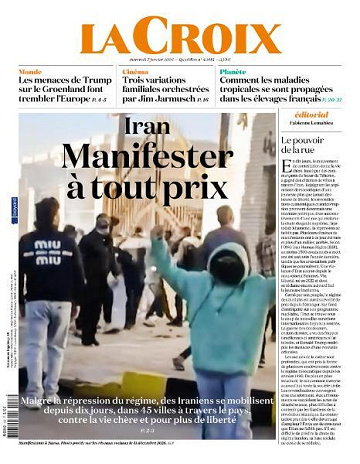 La Croix - 7 Janvier 2026