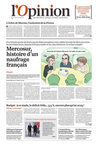 L’Opinion - 7 Janvier 2026