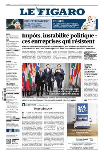 Le Figaro du Mercredi 7 Janvier 2026