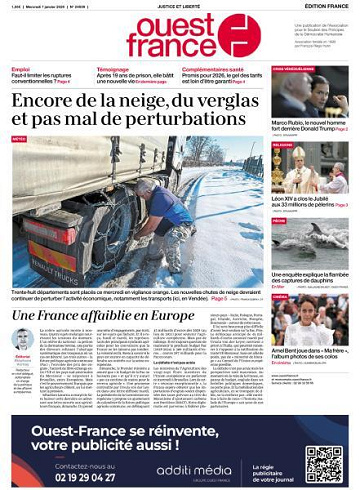 Ouest-France Édition France - 7 Janvier 2026