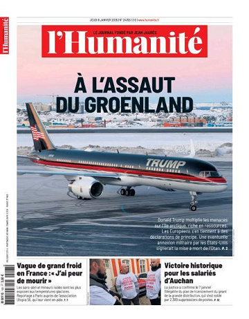 L'Humanite - 8 Janvier 2026