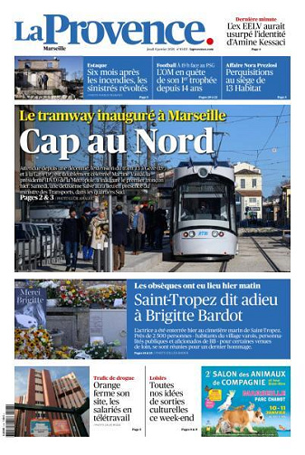 La Provence - 8 Janvier 2026