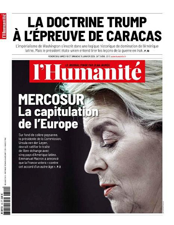 L'Humanite - 9-11 Janvier 2026