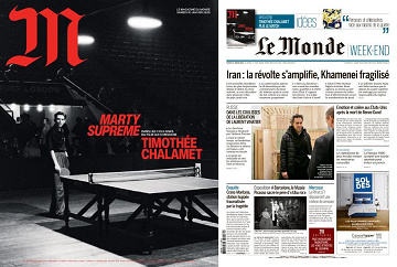 Pack Le Monde + M le Magazine du Monde - 10 Janvier 2026