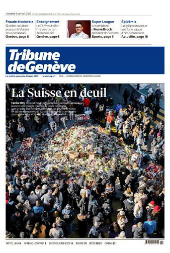 Tribune de Genève - 9 Janvier 2026