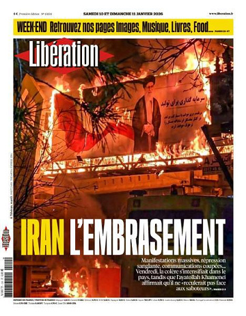 Libération du Samedi 10 et Dimanche 11 Janvier 2026