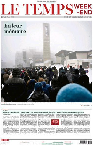 Le Temps - 10-11 Janvier 2026