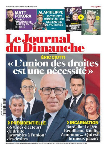 Le Journal du Dimanche - 11 Janvier 2026