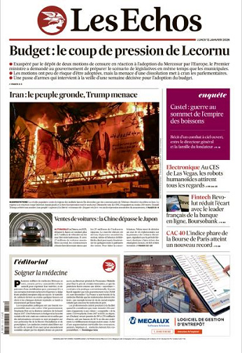 Les Echos - 12 Janvier 2026