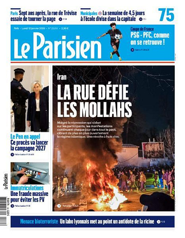 Le Parisien - 12 Janvier 2026