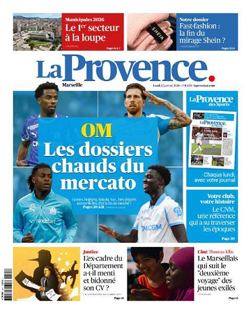 La Provence - 12 Janvier 2026