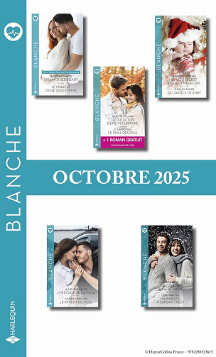 Harlequin Pack mensuel Blanche - 10 romans + 1 gratuit (Octobre 2025)