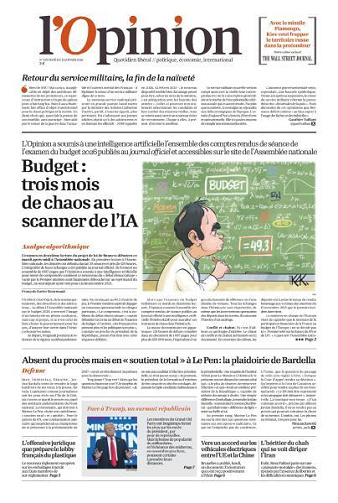 L’Opinion - 13 Janvier 2026