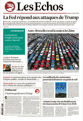 Les Echos - 13 Janvier 2026