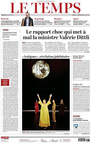 Le Temps - 13 Janvier 2026