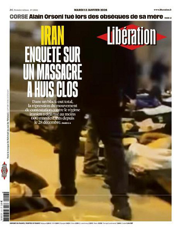Libération du Mardi 13 Janvier 2026