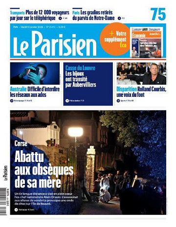 Le Parisien - 13 Janvier 2026