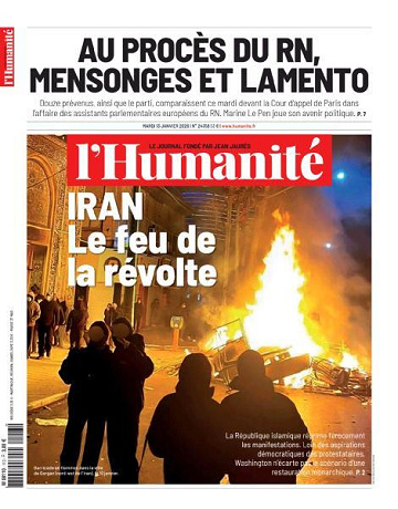 L'Humanite - 13 Janvier 2026