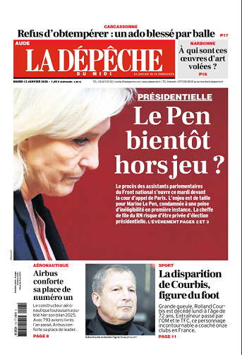 La Dépêche du Midi (16 Éditions) Du Mardi 13 Janvier 2026