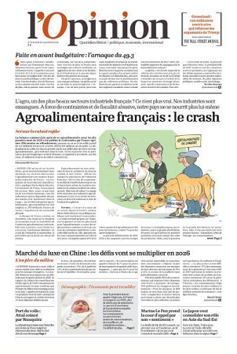 L’Opinion - 14 Janvier 2026