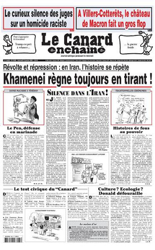 Le Canard enchaîné - 14 Janvier 2026