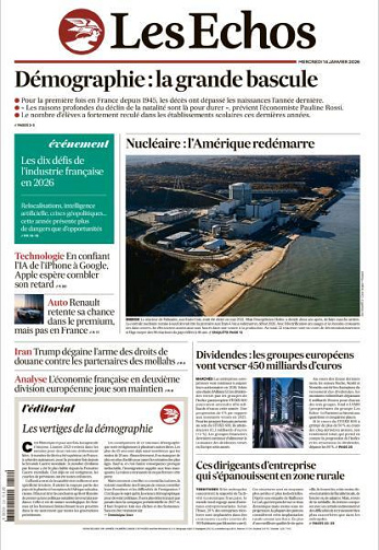 Les Echos - 14 Janvier 2026