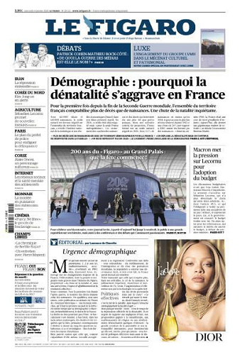 Le Figaro du Mercredi 14 Janvier 2026