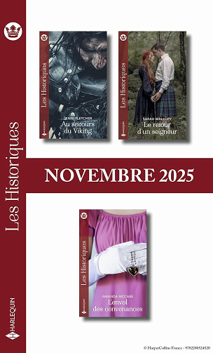 Harlequin Pack mensuel Les Historiques - 3 romans (Novembre 2025) -  Collectif (2025)