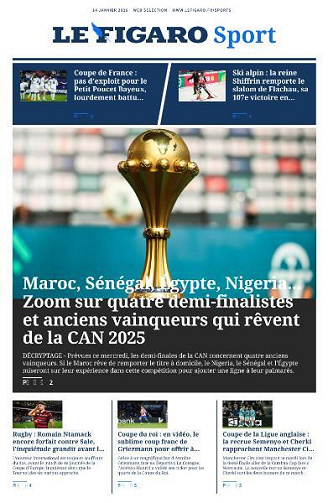 Le Figaro Sport - 14 Janvier 2026
