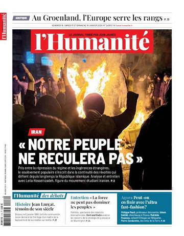 L'Humanite - 16-18 Janvier 2026