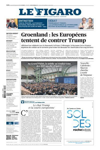 Le Figaro du Vendredi 16 Janvier 2026