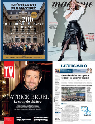 Pack Le Figaro et ses 3 suppléments - 16 Janvier 2026