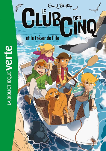 Le Club des Cinq (nouvelle édition), Tome 01: Le Club des Cinq et le trésor de l'île -  Enid Blyton (2019)