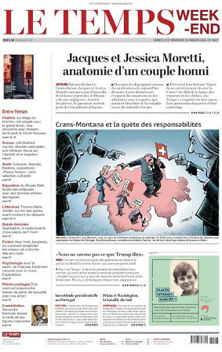 Le Temps - 17-18 Janvier 2026
