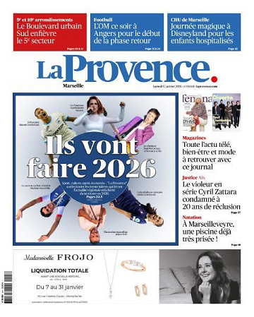 La Provence - 17 Janvier 2026