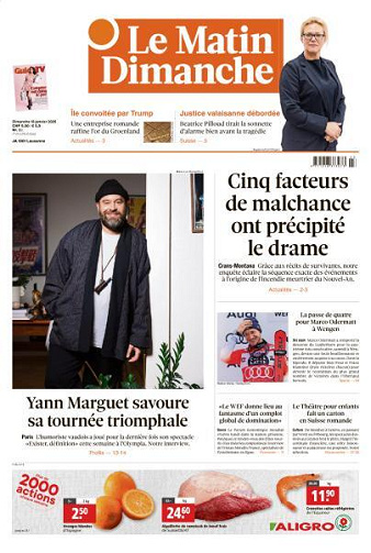 Le Matin Dimanche - 18 Janvier 2026