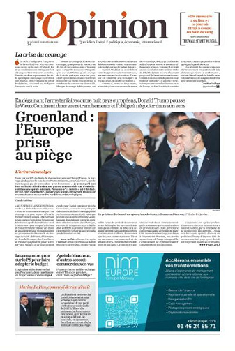 L’Opinion - 19 Janvier 2026