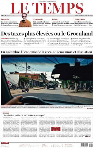 Le Temps - 19 Janvier 2026