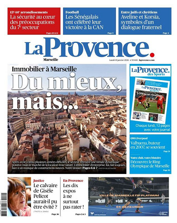 La Provence - 19 Janvier 2026