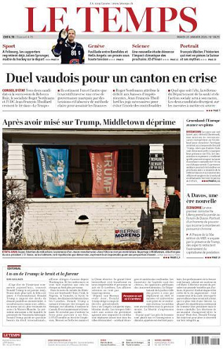 Le Temps - 20 Janvier 2026