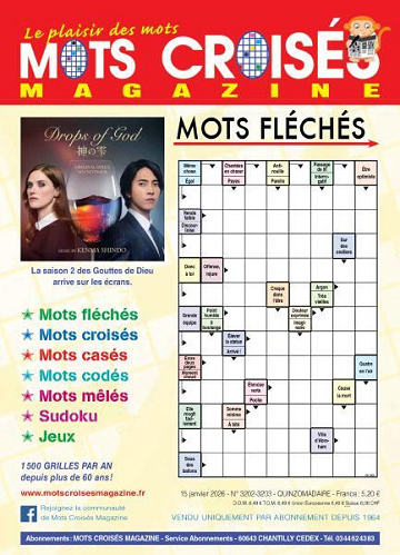 Mots Croisés Magazine - 15 Janvier 2026
