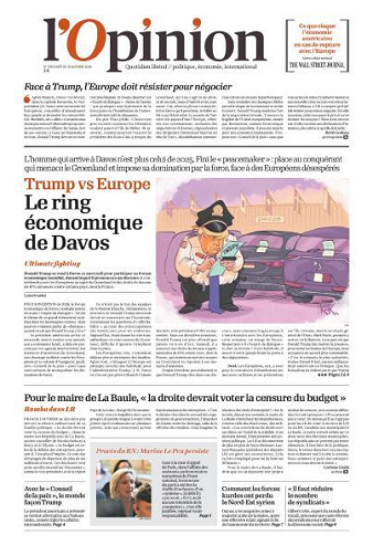L’Opinion - 21 Janvier 2026