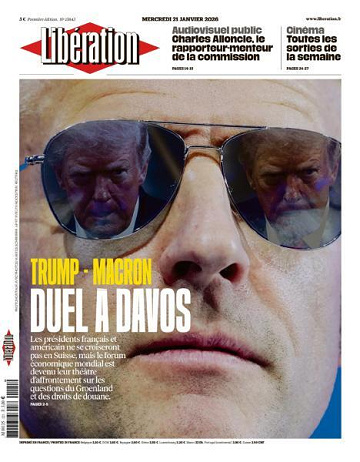 Libération du Mercredi 21 Janvier 2026